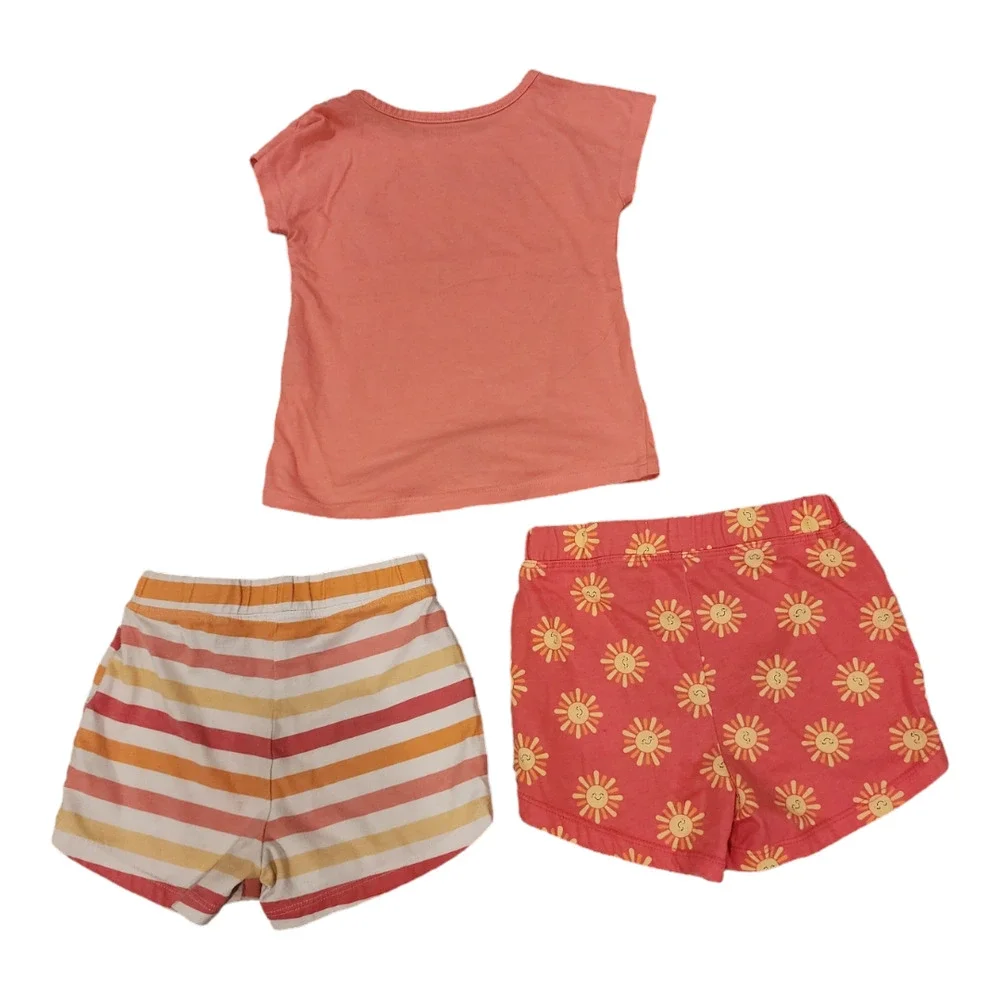 3pc Children's Place Sunshine Summer Outfit 4T